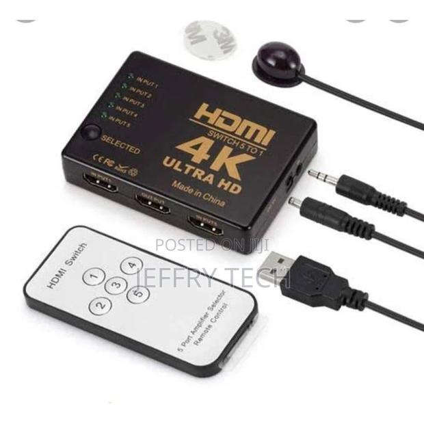 Generic 5×1 HDMI Switch With Remote