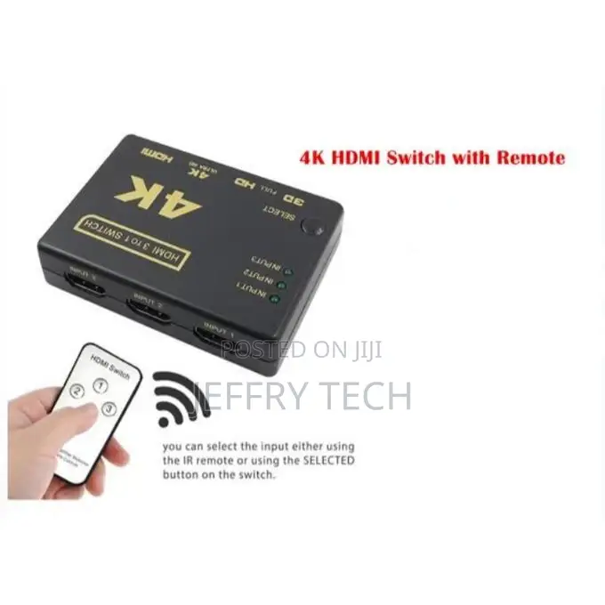 Generic 5×1 HDMI Switch With Remote