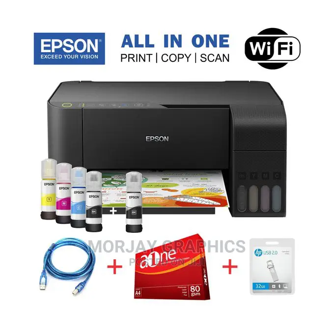 Epson Ecotank L3150-ALL IN ONE(Print,Copy,Scan)Rim