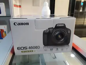 Canon Eos 4000d DSLR Camera and Ef-S 18-55 Mm