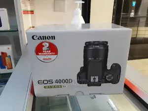 Canon Eos 4000d DSLR Camera and Ef-S 18-55 Mm