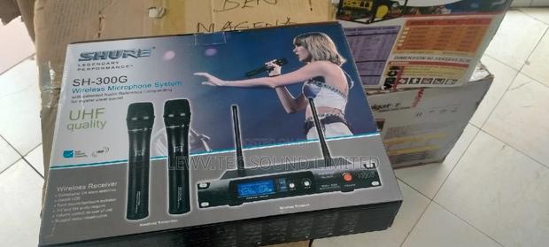 Shure Double Wireless Microphone - main view