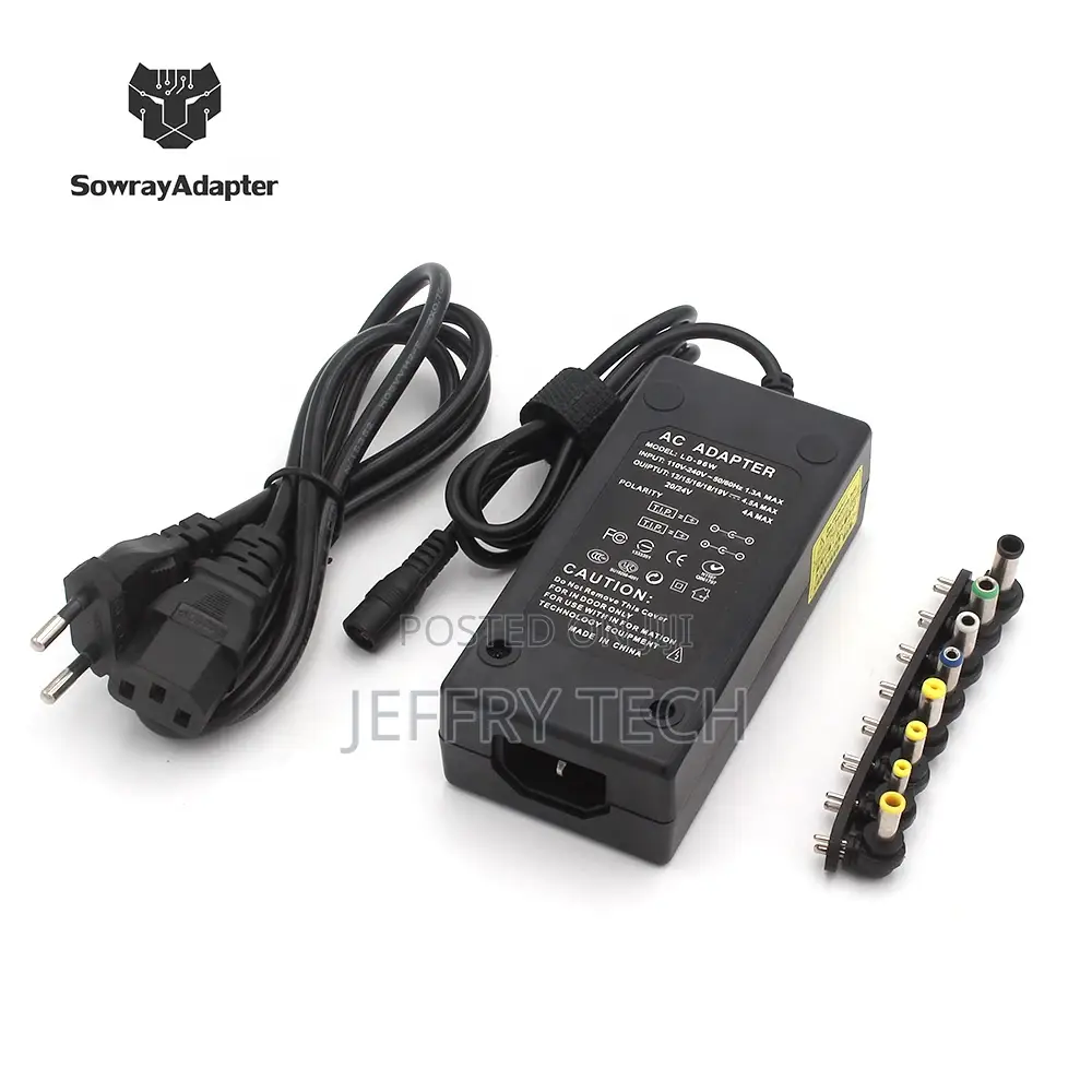 96W Laptop Universal Charger for ACER/ASUS/Toshiba/Lenovo/DE