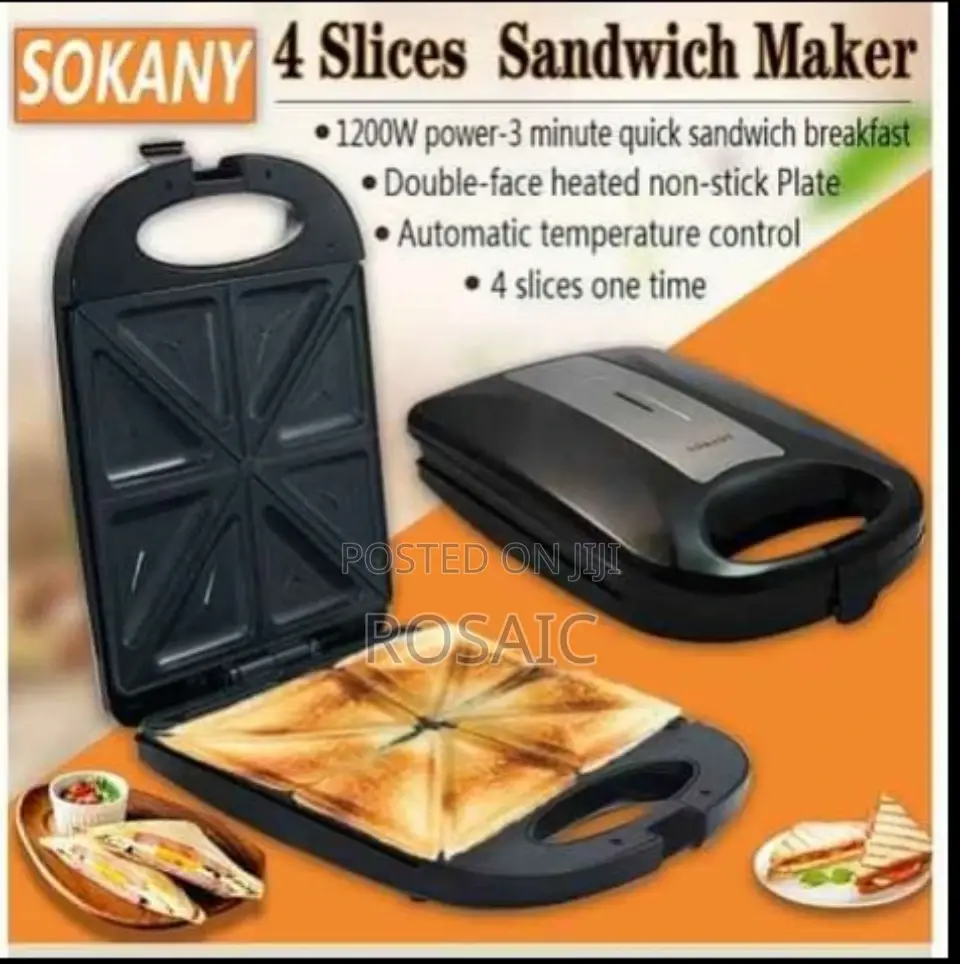 4 Slices Sandwich Maker