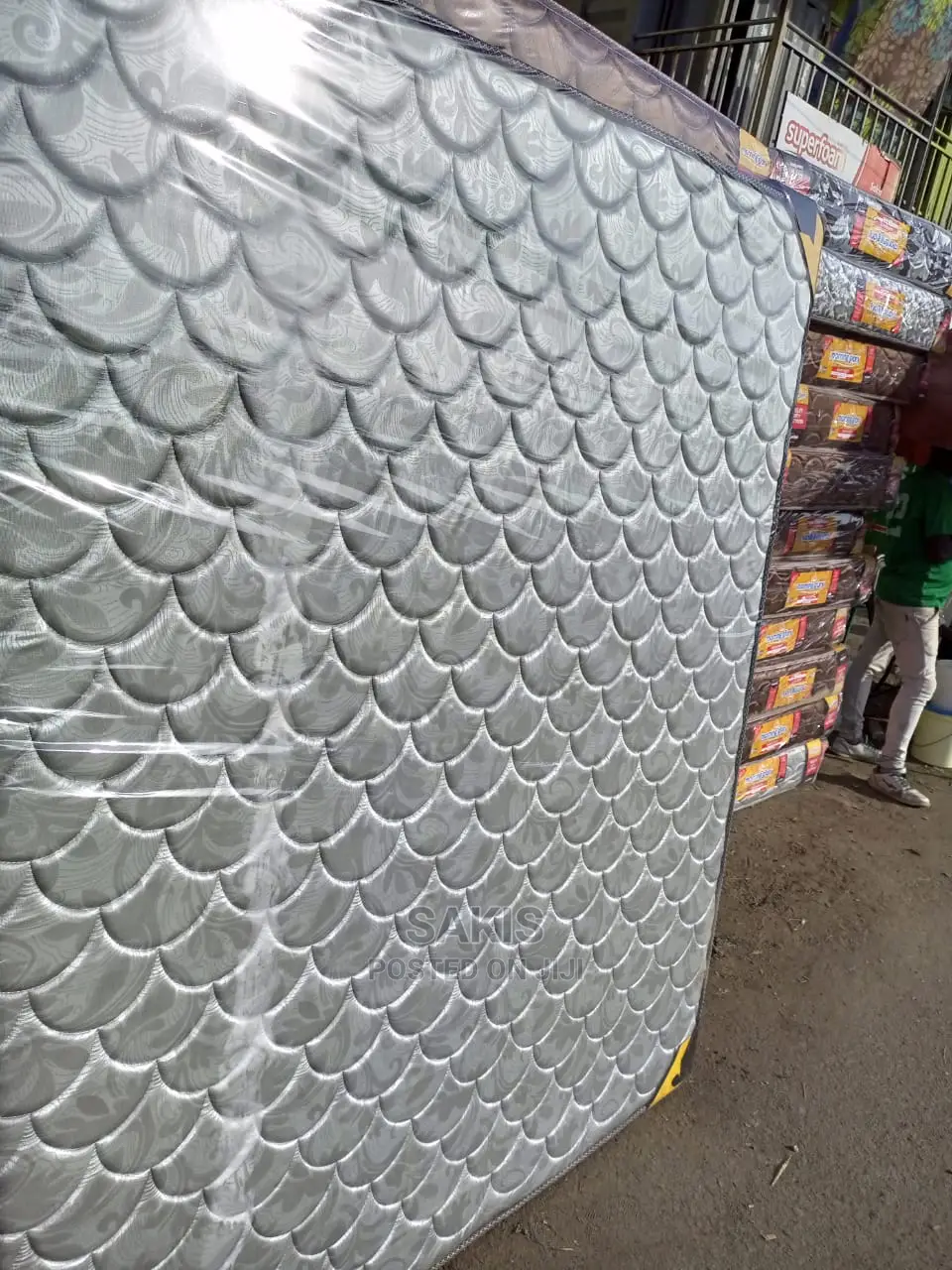4.5x6x8 Mattresses. High Density. Quilted. Free Delivery