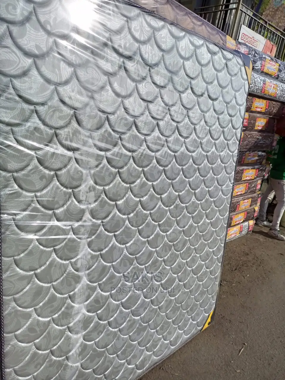 4.5x6x8 Mattresses. High Density. Quilted. Free Delivery