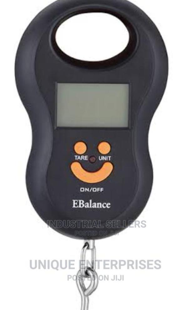 Black Spring Weighing Scale /Hunging