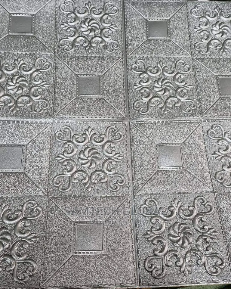 Gray 3d Best Quality Wall Paper