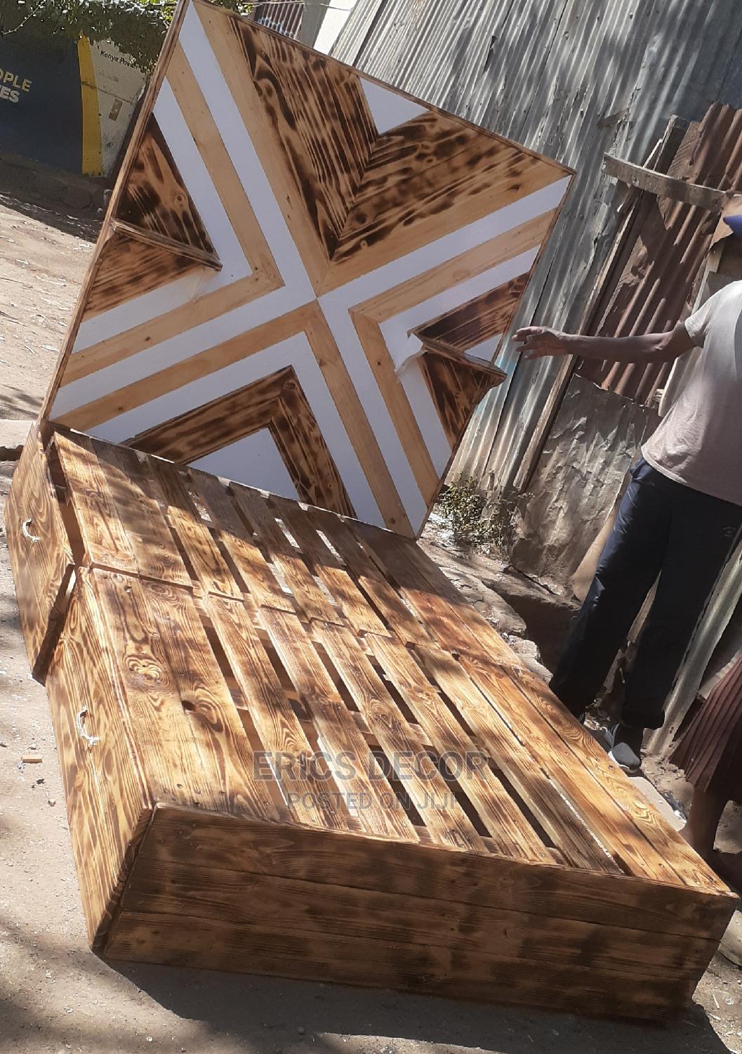 4by6 Pallet Bed/Pallet Beds in Gikomba/Kamukunji Furniture, Erics