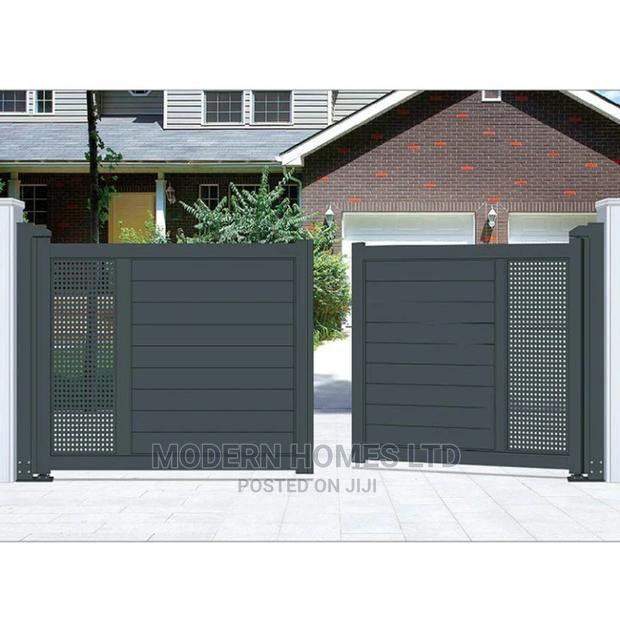 Matt Black/Matt Grey/Flat White/Customized Sliding Gate - thumbnail 7