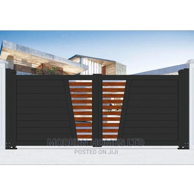 Matt Black/Matt Grey/Flat White/Customized Sliding Gate