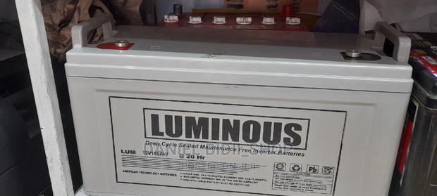 Luminous Maintanance Free Deep Cycle Battery 150ah 12v - thumbnail 2