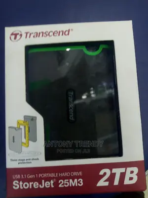 2 Tb Transcend Hard Disk Original