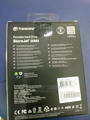 2 Tb Transcend Hard Disk Original