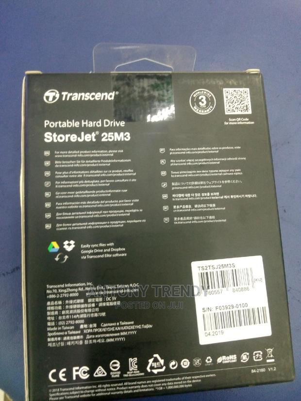 2 TB Transcend Hard Disk Original - thumbnail 4