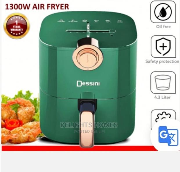 4.3L Dessini Italy Electric Air Fryer Timer Oven Cooker