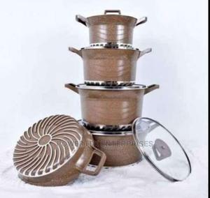 Brown Marble Bosch Cookware Set - main view