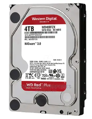 WD Red Plus NAS Hard Drive 4TB