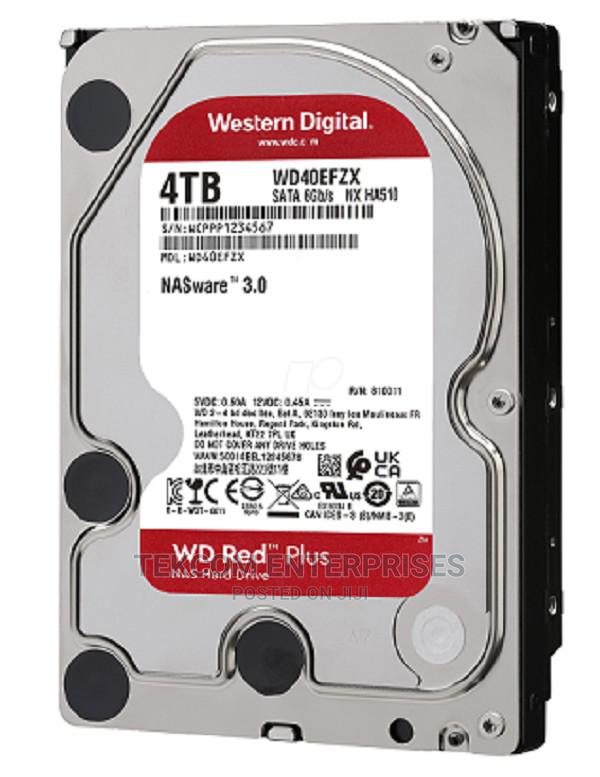 WD Red Plus NAS Hard Drive 4TB