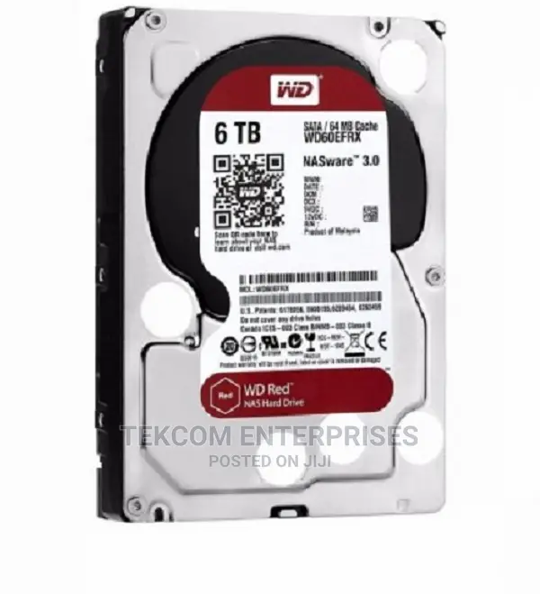 WD Red NAS Hard Drive 6TB