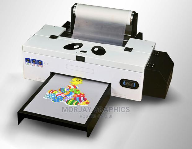 A3+ DTF Printer With Roll for Tshirts Hoodies Leather Cloth