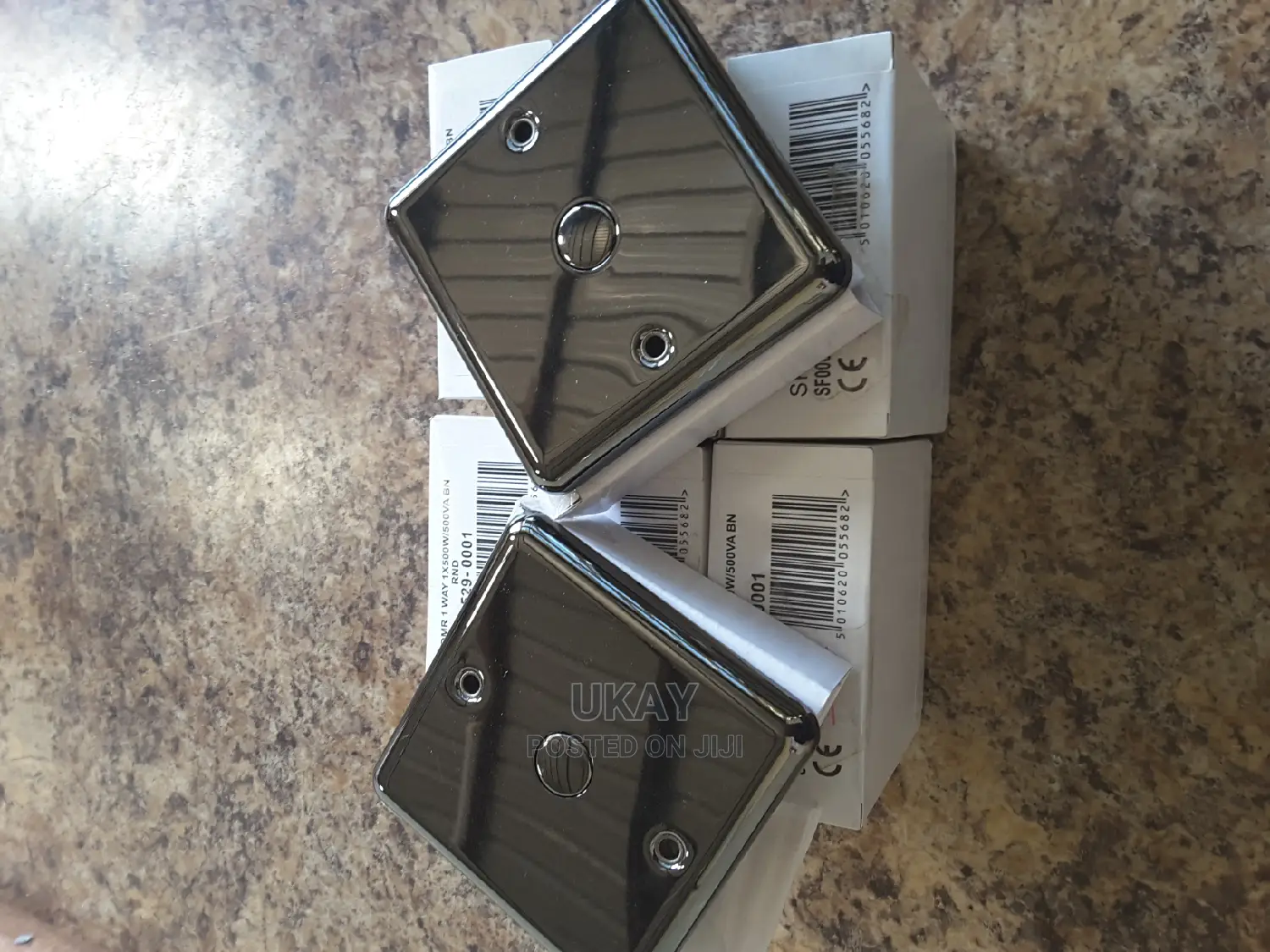 Uk-1gang Wall Mounted Touch Light Dimmer Switch
