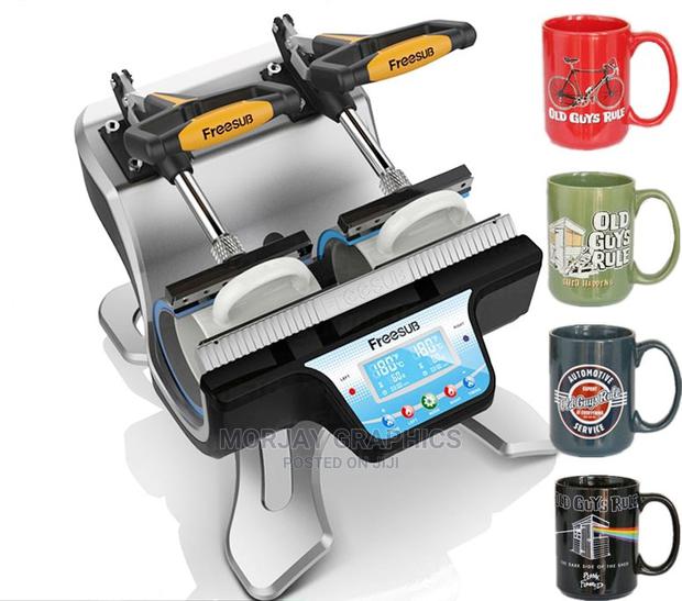 ST-210 2 in 1 Combo Double Station Mug Press - main view