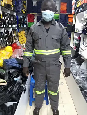 Reflective Overalls-Grey in Colour, Made of Decron