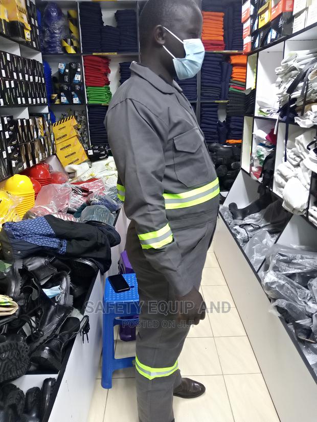 Working Overalls-Reflective-Pure Cotton - main view