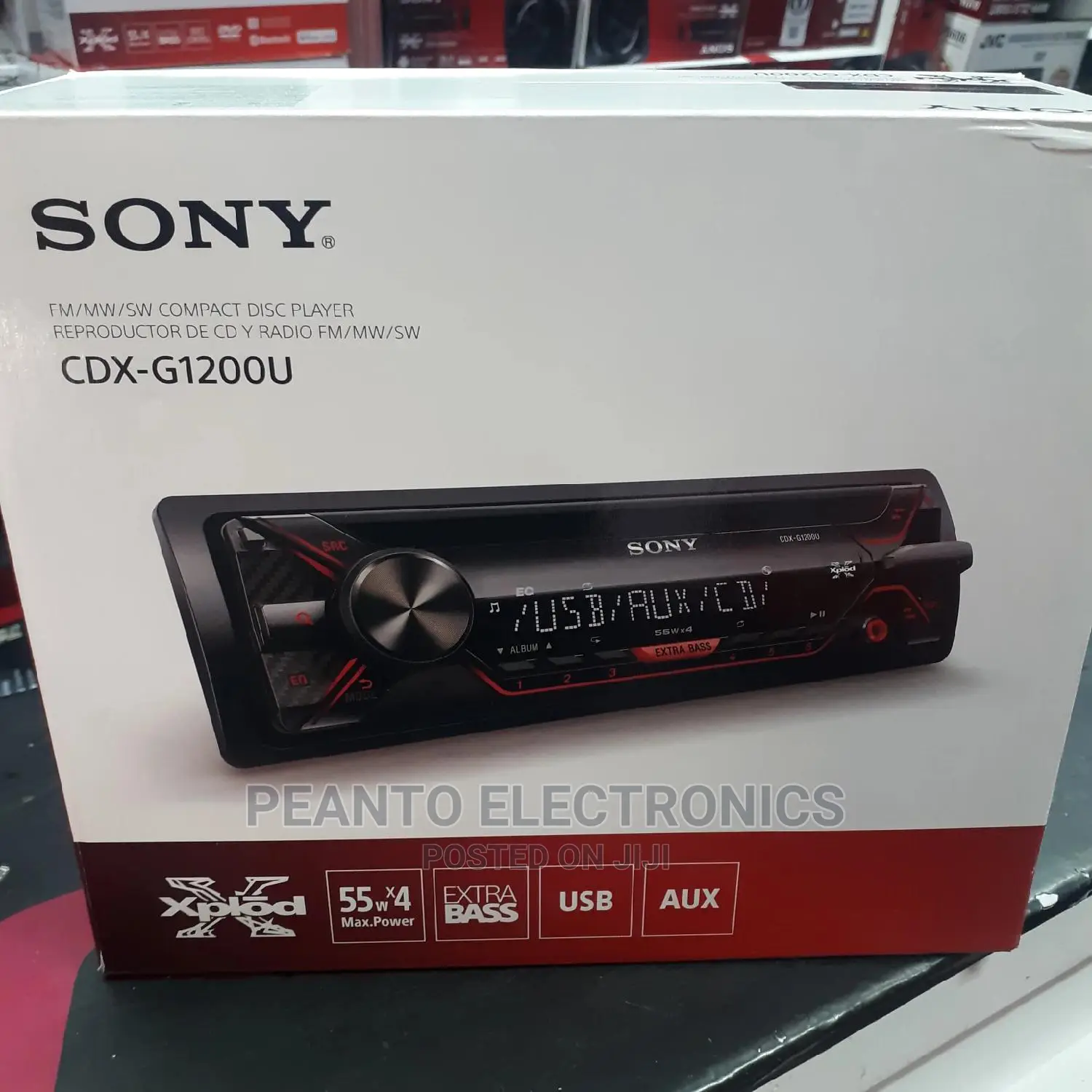 Sony Bluetooth Radio Receiver With USB AUX