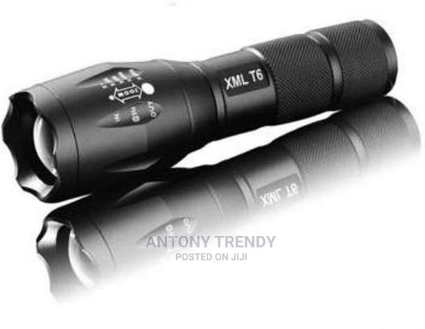 T6 Flashlight 18650 2000lm Q5 Torch Zoom Led Rechargeable La