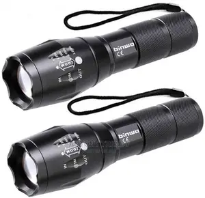 T6 Flashlight 18650 2000lm Q5 Torch Zoom Led Rechargeable La