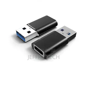 Small USB 3.0A Male to USB C Female Converter Adapter Type-C