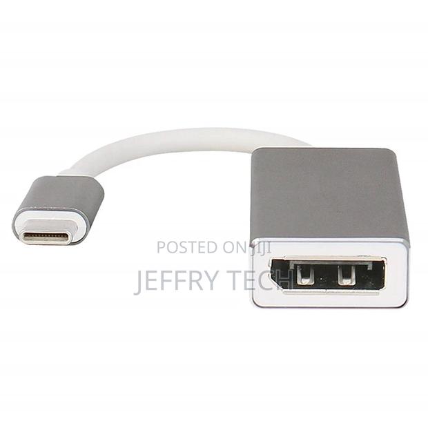USB Type C to Displayport/Dp Male to Female Converter for Ma
