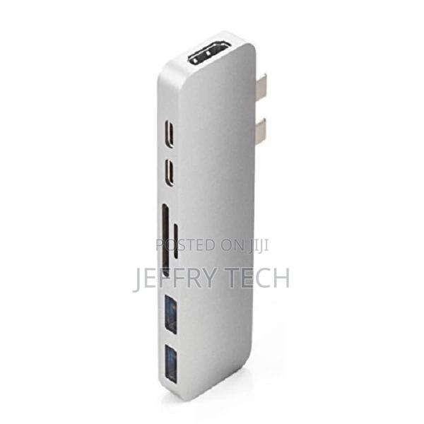 Usb-C Hub 7 in 1 for Macbook Pro 4KHDMI Multi Port Type C Hu - thumbnail 3