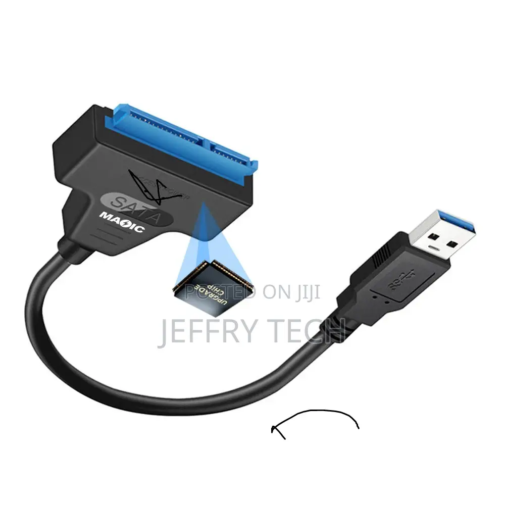 Hot Sell Factory Price 20cm USB 3.0 to SATA Adapter for 2.5