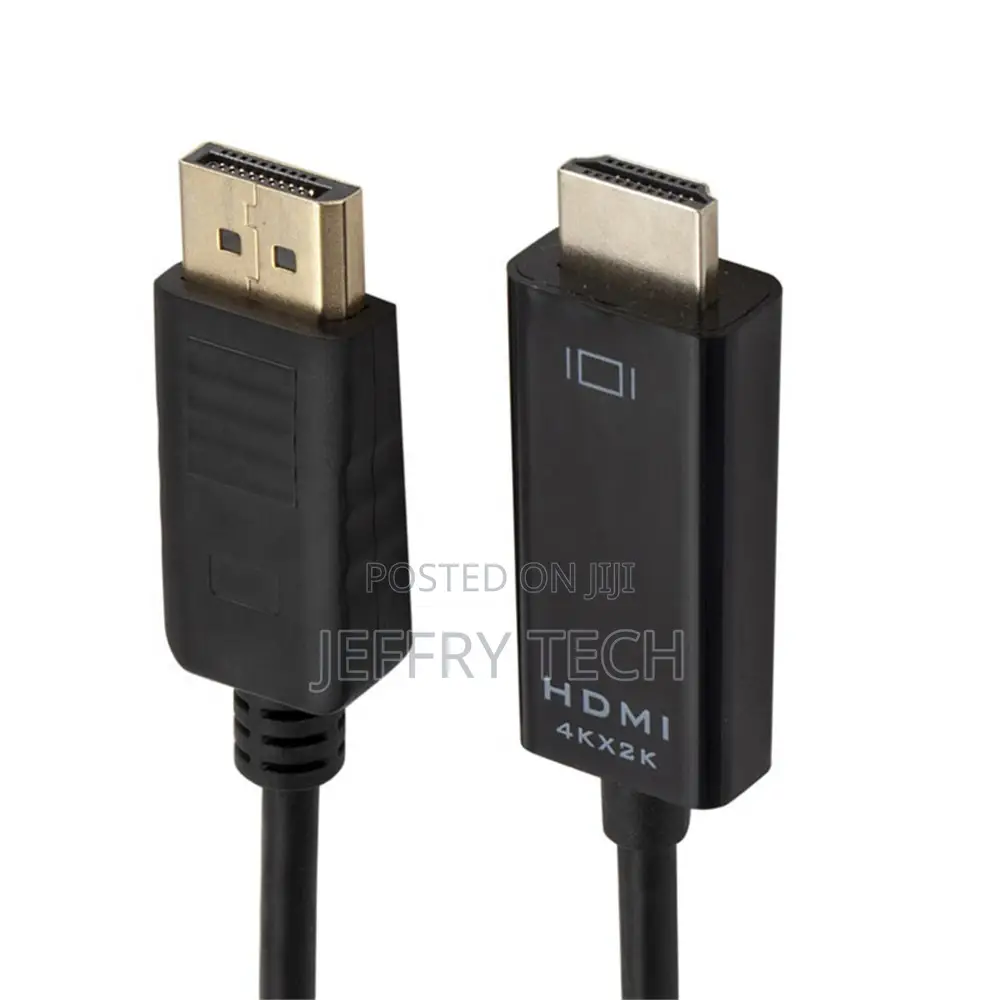 1.8M 6FT 4K X 2K Gold Plated Displayport DP to HDMI Adapter