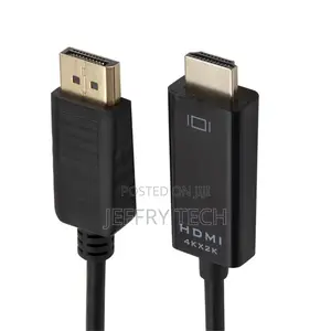 1.8M 6FT 4K X 2K Gold Plated Displayport DP to HDMI Adapter