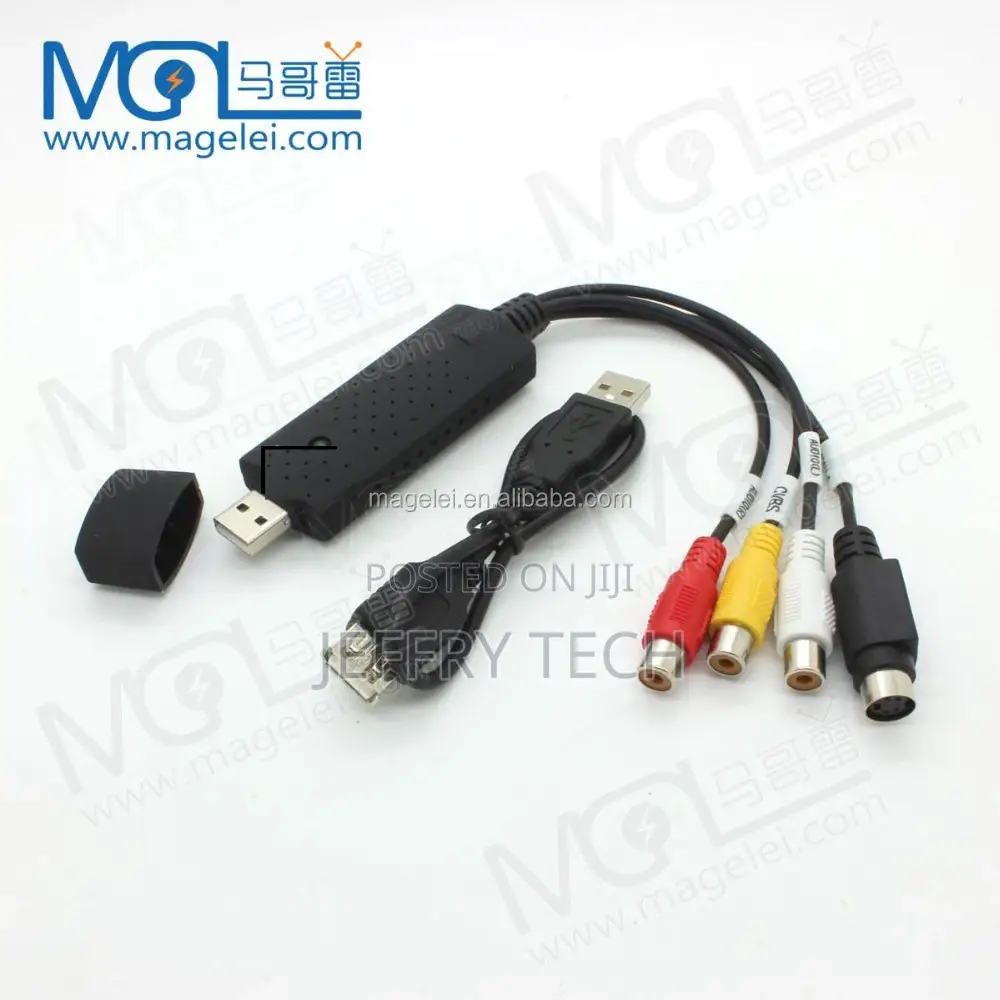 High Resolution Easy Cap Usb 2.0 Video Audio Capture Grabber