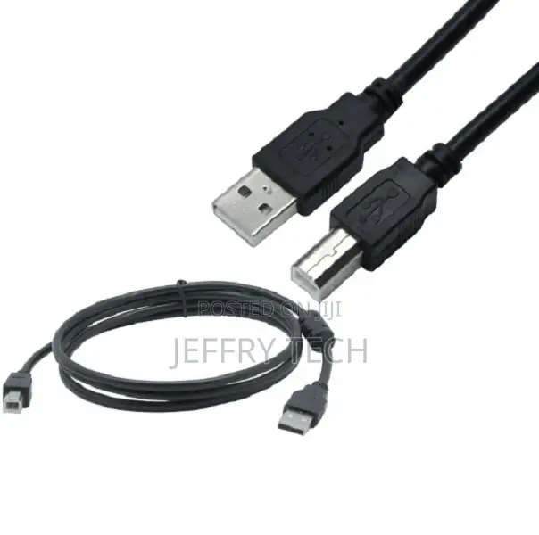 1.5m Black High Quality USB 2.0 Printer Cable a Male to Type