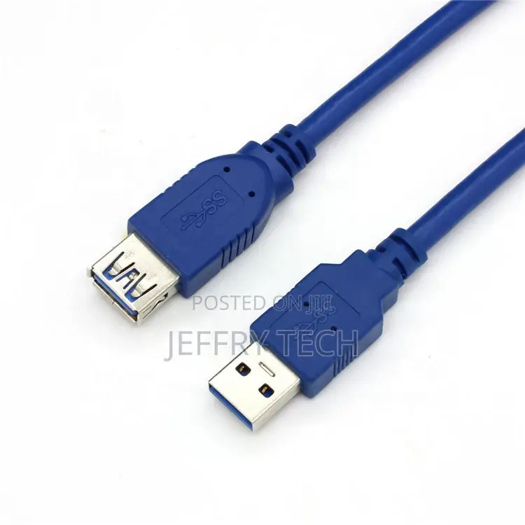 1.5M Blue USB 3.0 a Male to a Female Extension Cable