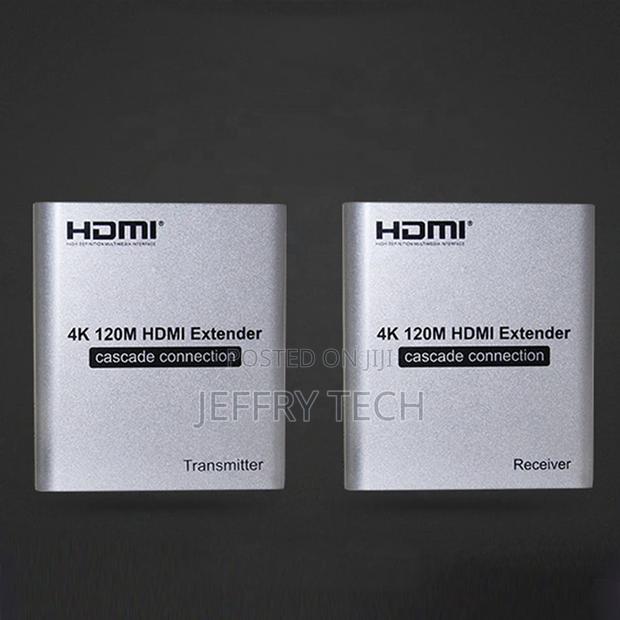 4K 120m HDMI Extender HDMI Repeater by Cat5e/6 Ethernet Cabl - thumbnail 5