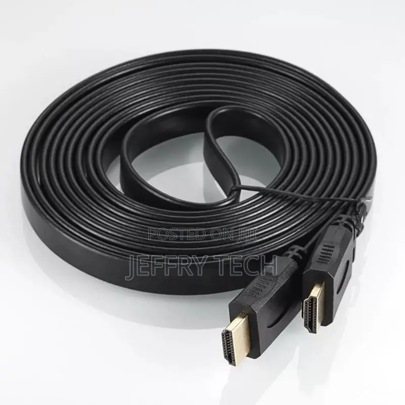 Flat Male to Male Cable Support 3D 1080P 1.5M 2M 3M 5M 10M