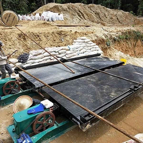 Beneficiation Shaker Gold Panning Equipment - thumbnail 4
