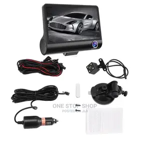 3 Lens Camera DVR 1080 4" Video Recorder