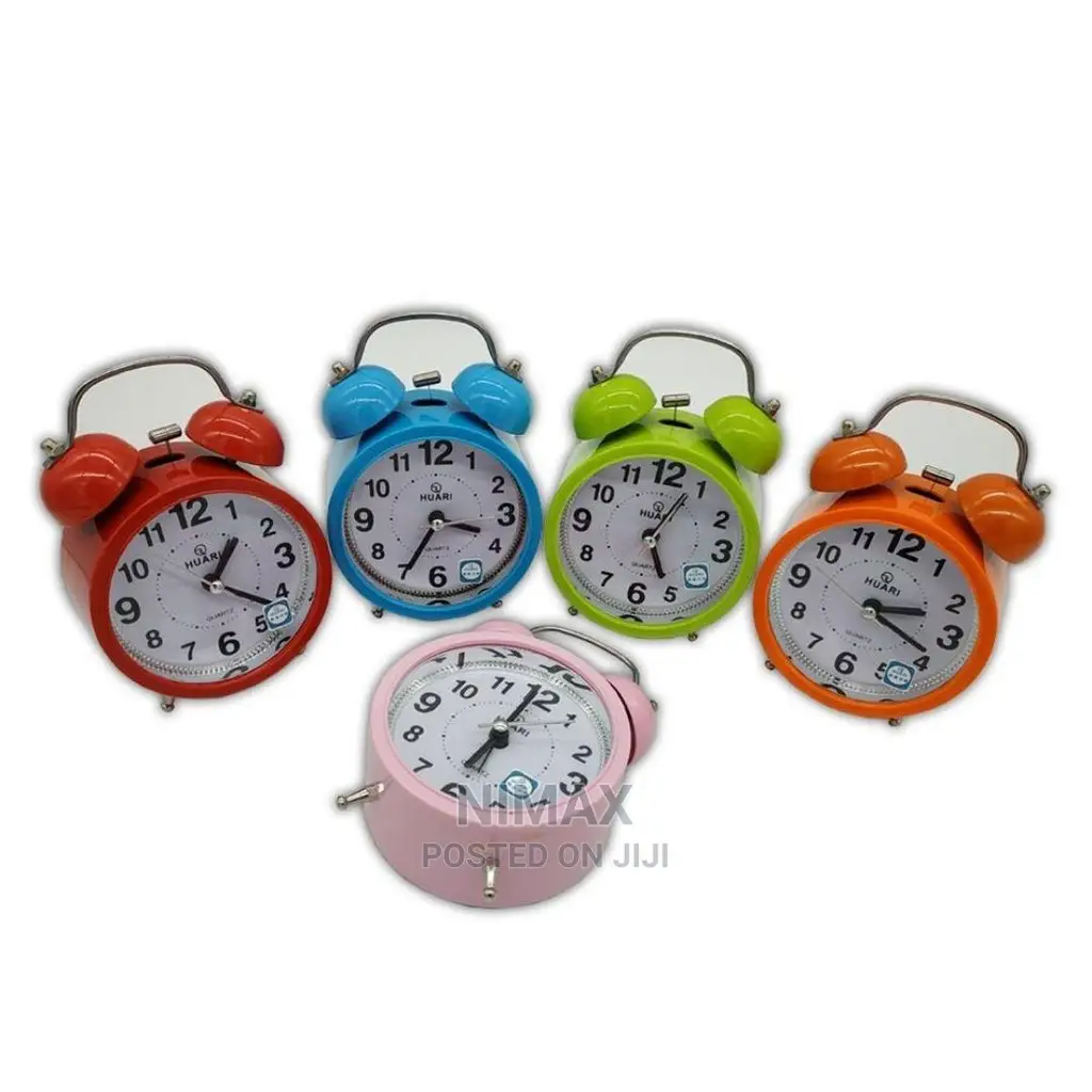 Classic Loud Sound Alarm Clock With Night Light
