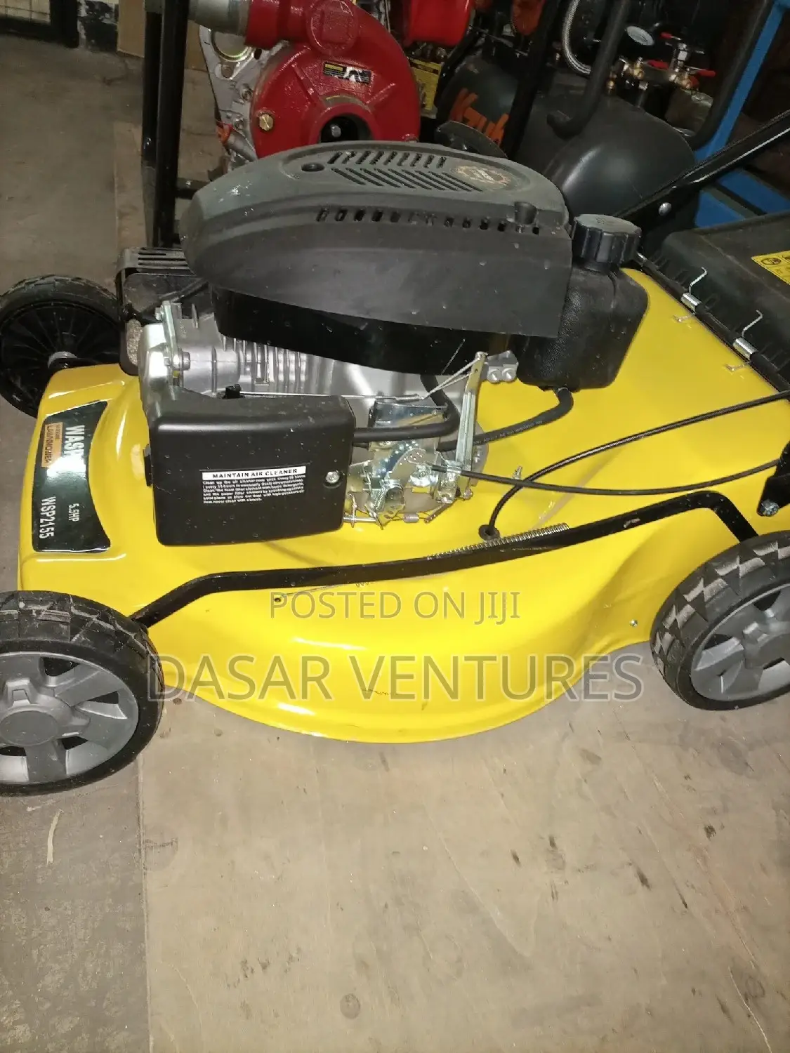 Wasp Lawn Mower 5.5hp Self Propelled