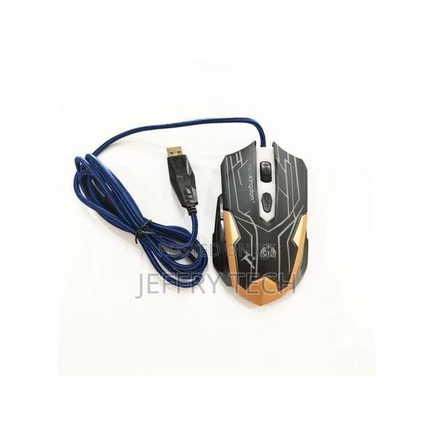 Microkingdom G6 USB Wired Gaming Mouse Colorful Backlight