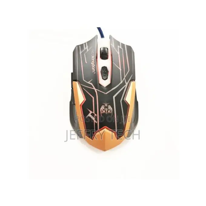 Microkingdom G6 USB Wired Gaming Mouse Colorful Backlight