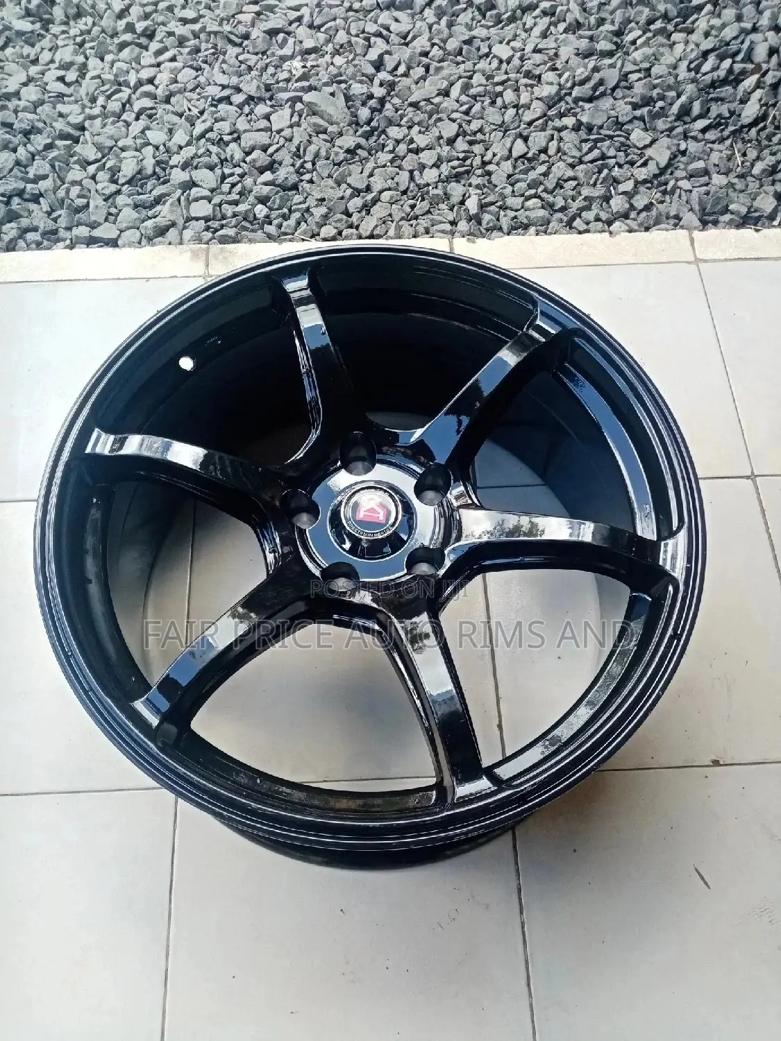 Black Plain Size 16 Rims 5holes
